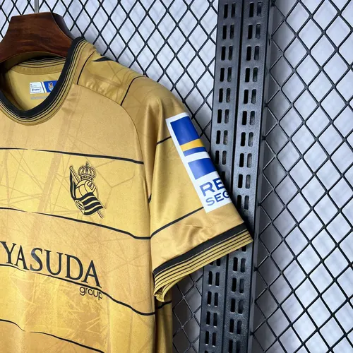 2024/2025 Real Sociedad Camisa Fora Futebol  — view 6