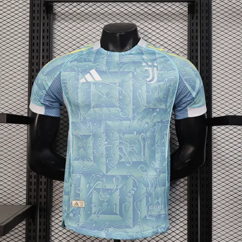 2025/2026 Player Version Juventus Away Football Shirt 