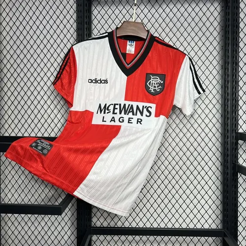 1995/1996 Retro Rangers Auswärts-Fußballtrikot  — view 3