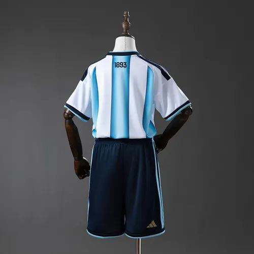 2026 Argentina National Team Home Football Shirt  Kids Size — view 2