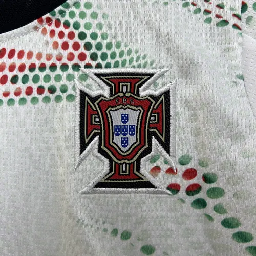 2025 Portugal Away Long Sleeves Jersey  Kids Size — view 8