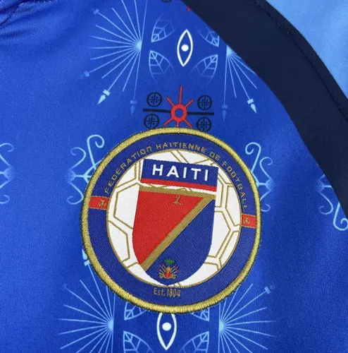 2026 Haiti Seleção Nacional Camisa Principal AAA qualidade fã — view 4