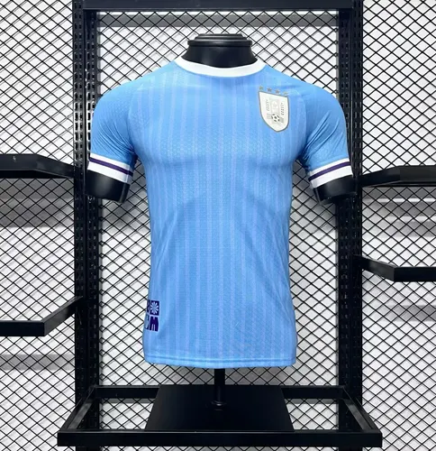 قميص كرة القدم منتخب الأوروغواي الوطني المنزلي نسخة اللاعب 2024-2025