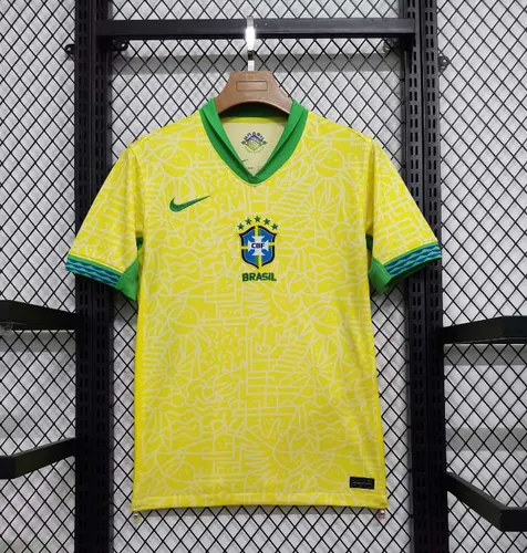 Camisa de Futebol Brasil Casa 2024-2025   — view 1