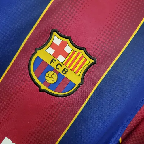 2020/2021 Retro Barcelona Heim Fußballtrikot AAA fan-gradät — view 7