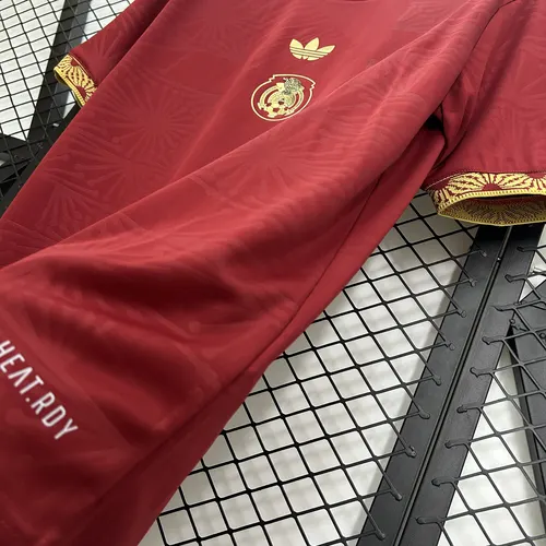 Camisa de Futebol Vermelha Copa Ouro México 2025 AAA para Torcedores — view 6
