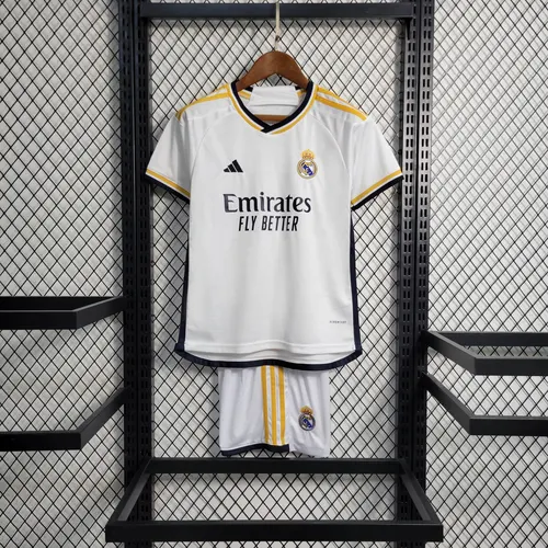 2023/2024 Real Madrid Maillot de Foot Domicile Taille Enfant  — view 1