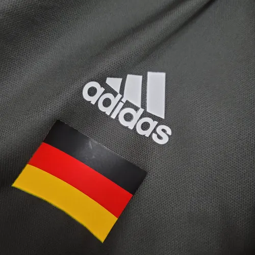 Camiseta de Fútbol Alemania Negra Chubasquero 2021 — view 4
