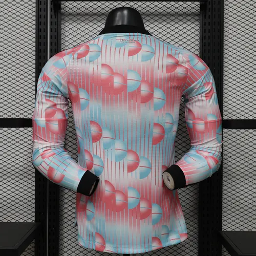 2026 Long Sleeve Player Version Belgium National Team Away Football Jersey   — view 2