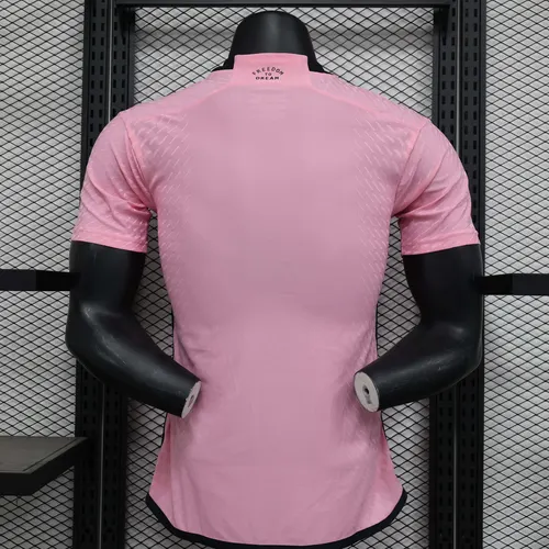 2024/2025 Player Version Inter Miami Home Soccer Jersey  — view 2