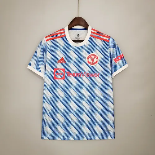 Maillot de football extérieur Manchester United 2021/2022 lande — view 1