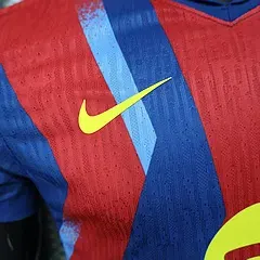 2025/2026 Player Version Barcelona Fourth Away Football Jersey  — view 4