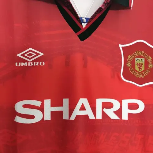 1994-1996 Retro Manchester United Heim-Trikot  — view 4