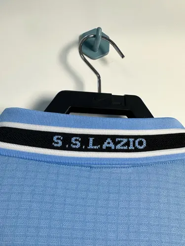 1998/1999 Retro Long Sleeve Lazio Home Soccer Jersey  — view 4