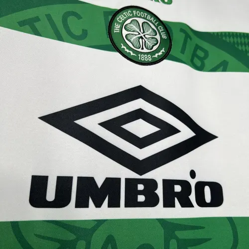 1998/1999 Retro Celtic Heim Fußballtrikot  — view 4