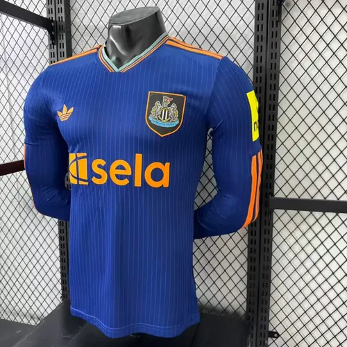 2025/2026 Camiseta de fútbol manga larga Versión Jugador Newcastle United Tercera Visitante  — view 9