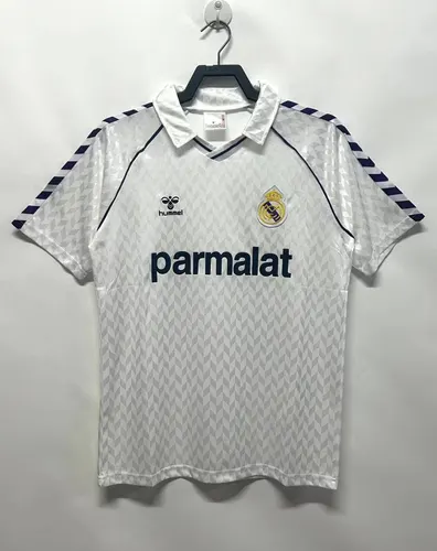 1986/1987 Retro Real Madrid Local Camiseta de Fútbol  — view 1