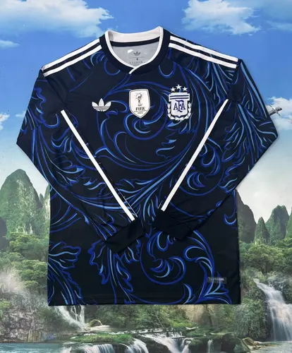 2026 Player Version Argentina Away Long Sleeve Jersey  — view 3