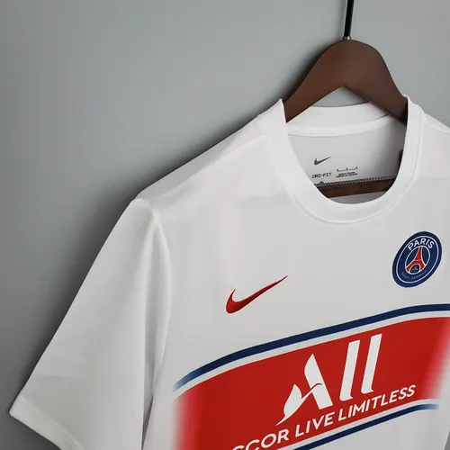 2021/2022 Psg Paris Saint-Germain Trainingskleidung Rot und Weiß — view 6