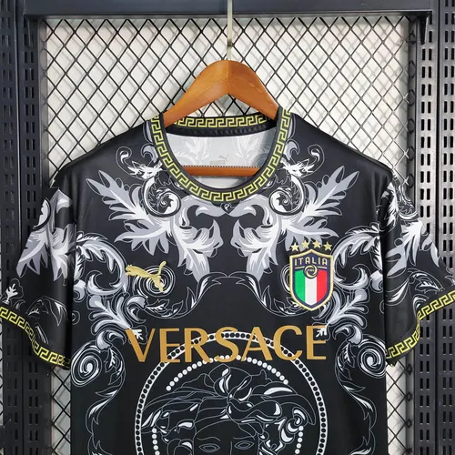 2023 Italien Sonderausgabe Schwarz Trikot — view 4