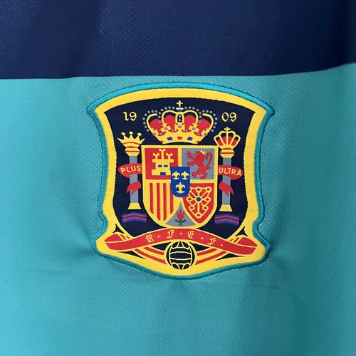 2010 Retro España Portero Verde Camiseta de Fútbol — view 6