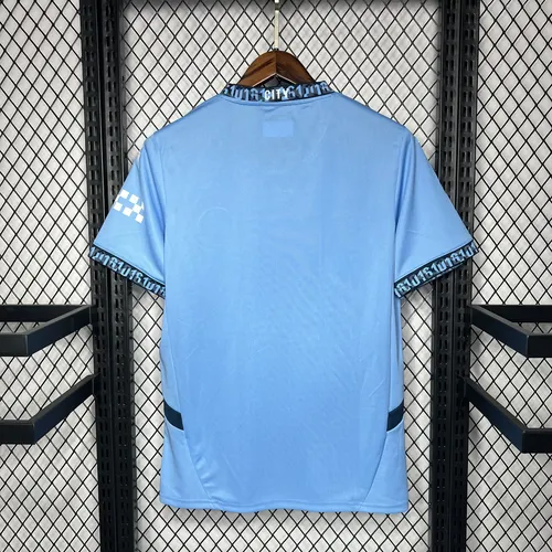 2024/2025 Manchester City Heim Fußballtrikot AAA fan-gradät — view 2