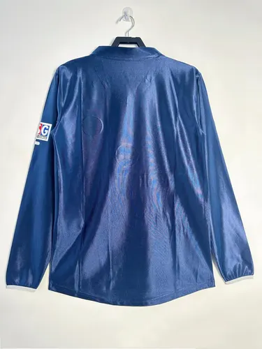 2001/2002 Retro Langarm Psg Paris Saint-Germain Heim Fußballtrikot  — view 2