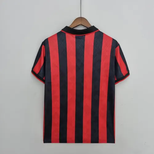1995/1996 Retro AC Milan Home Football Shirt  — view 2