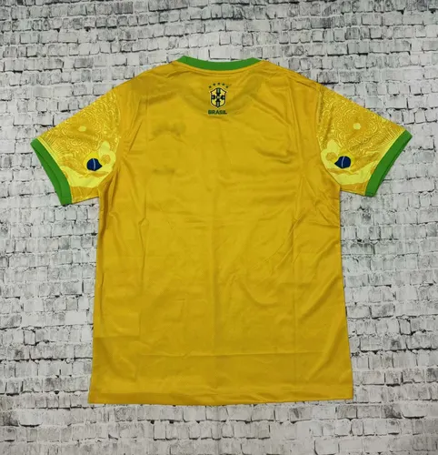 2024 Brasilien Special Edition Jesus Gelb Fußballtrikot AAA Fan-Qualität — view 5