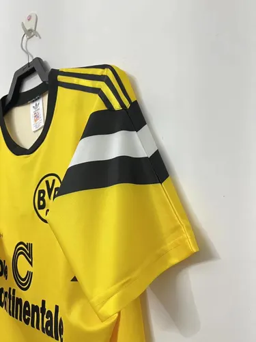1989 Retro Dortmund Home Football Shirt  — view 4