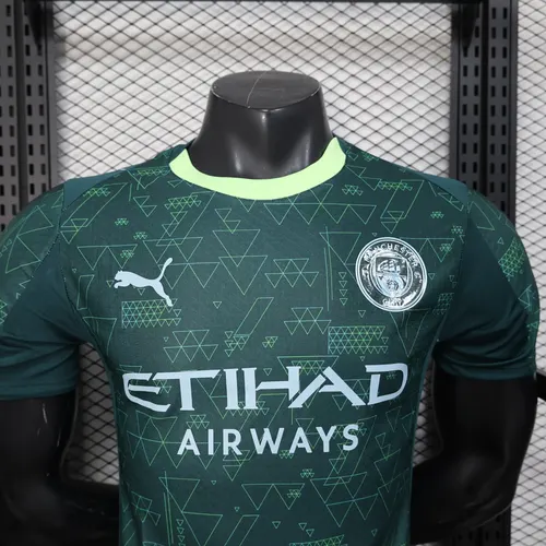 Camisa de Futebol Manchester City Quarto Visitante Versão Jogador 2025/2026  — view 3