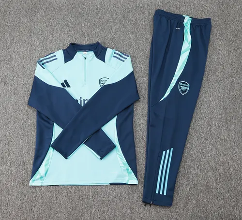Conjunto de Entrenamiento Semivuelo Arsenal Azul Bebé 2024/2025 Calidad Thai — view 7