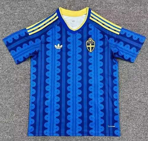 2026 Schweden Nationalmannschaft Auswärts Fußballtrikot  