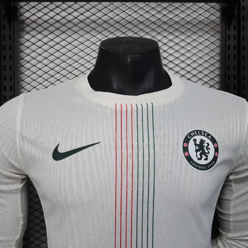 2025/2026 Manches Longues Chelsea Extérieur Version Joueur Maillot de Football  — view 3