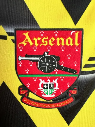 Camiseta de Fútbol Retro Arsenal Visitante Manga Larga 1991/1993  — view 5