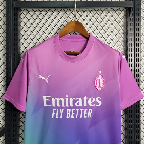 قميص كرة قدم AC Milan الثالث خارج الأرض 2023/2024 جودة تايلاندية — view 6