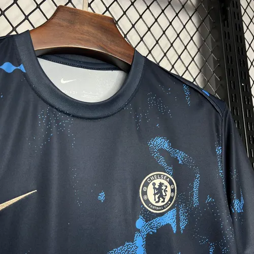 Camiseta de Entrenamiento Preparto Chelsea Azul Oscuro 2024/2025 — view 4