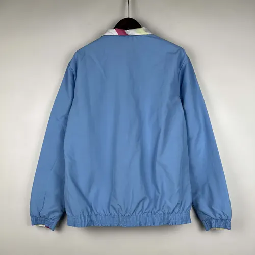 Camiseta de Fútbol Cortavientos Reversible Azul Manchester City 2023/2024  — view 3