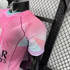 Maillot de football 2025/2026 Version Joueur Psg Paris Saint-Germain Édition Spéciale Rose lande — view 5