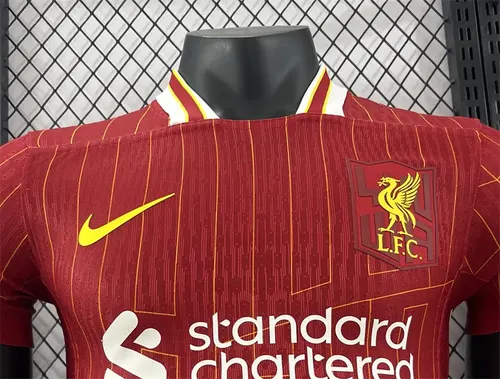 قميص ليفربول المنزلي نسخة اللاعب لموسم 2024/2025 جودة تايلاندية — view 3