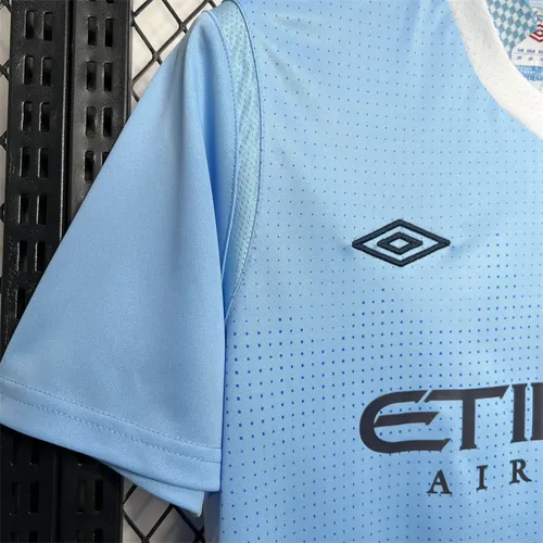 2011/2012 Retro Manchester City Heim Fußballtrikot AAA fan-gradät — view 5