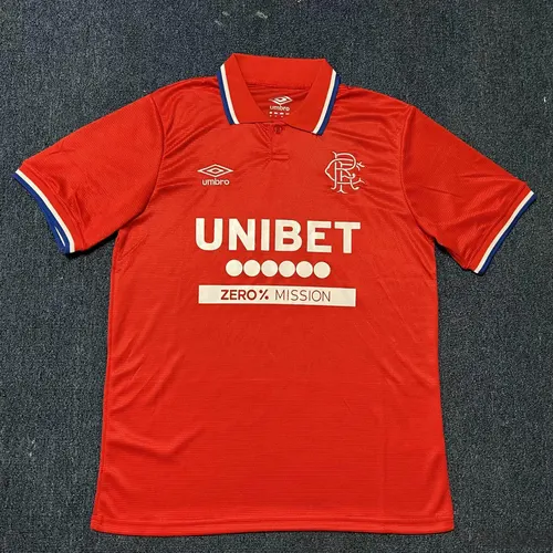 2025/2026 Rangers Terceiro Visitante Camisa de Futebol  — view 1