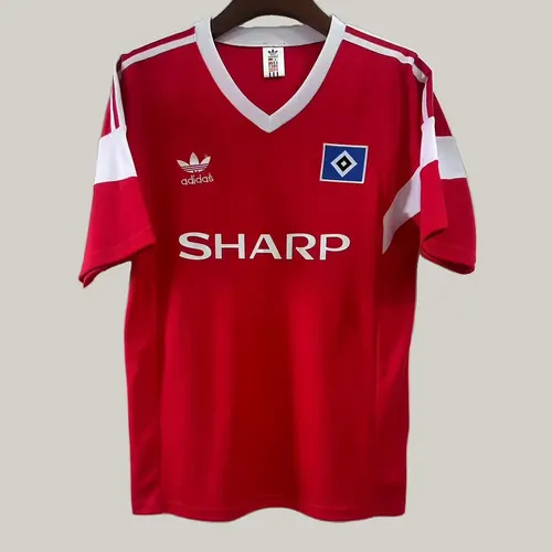 1988-1989 Retro Hamburger SV Away Football Jersey   — view 1