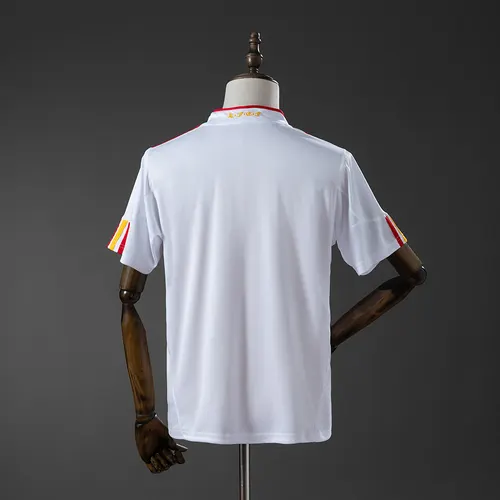 2011/2012 Retro España Visitante Camiseta de Fútbol AAA calidad aficionado — view 2
