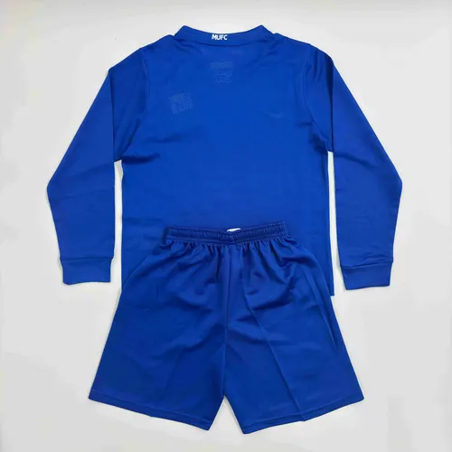 Camisa de Futebol Retro Manchester United Third Away 2008/2009 Manga Longa Tamanho Infantil Qualidade Tailândia — view 2