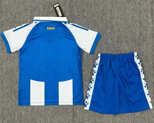 2025/2026 RCD Espanyol Maillot Domicile Football  Taille Enfant — view 2