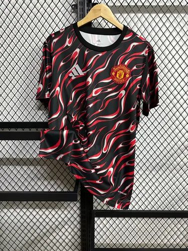 Maillot d'avant-match Manchester United 2025/2026 01 Football Jersey  — view 3
