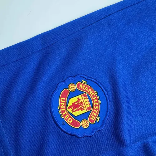 Camisa de Futebol Retro Manchester United Third Away 2008/2009 Manga Longa Tamanho Infantil Qualidade Tailândia — view 5