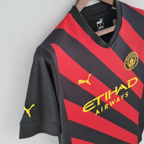 2022/2023 Manchester City Away Football Shirt  — view 6