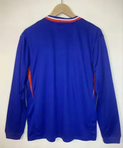 Maillot de football France Domicile 2024 Manches Longues AAA qualité fan — view 4
